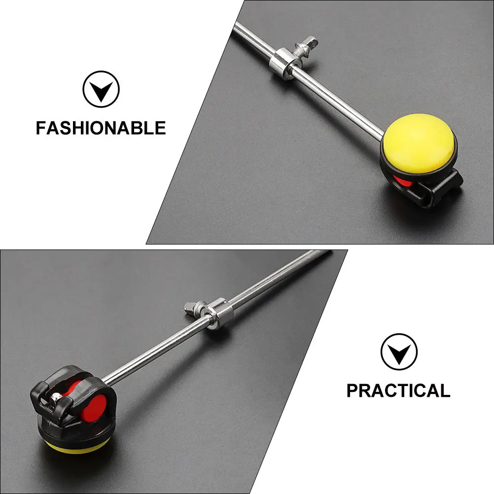 

Bass Drum Beater Silicone Hammer Metal Plastic Drum Accessory Replacement Pedal Foot Pedal Double Adjustable Weights