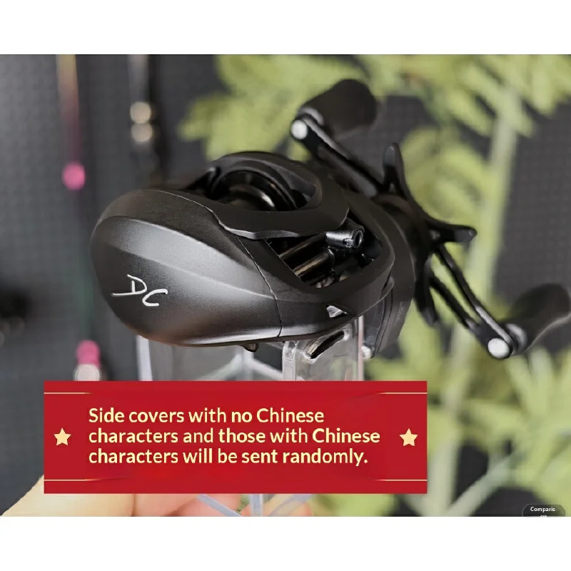 Lufaxi Wushuang S Full Metal DC Baitcasting Fishing Reel Electronic Brake For Micro Lure General Purpose Fishing Click Sound