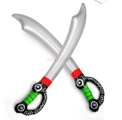 New Inflatable Children's Toys Inflatable Sword Inflatable Weapon Pirate Knife Activity Prop
