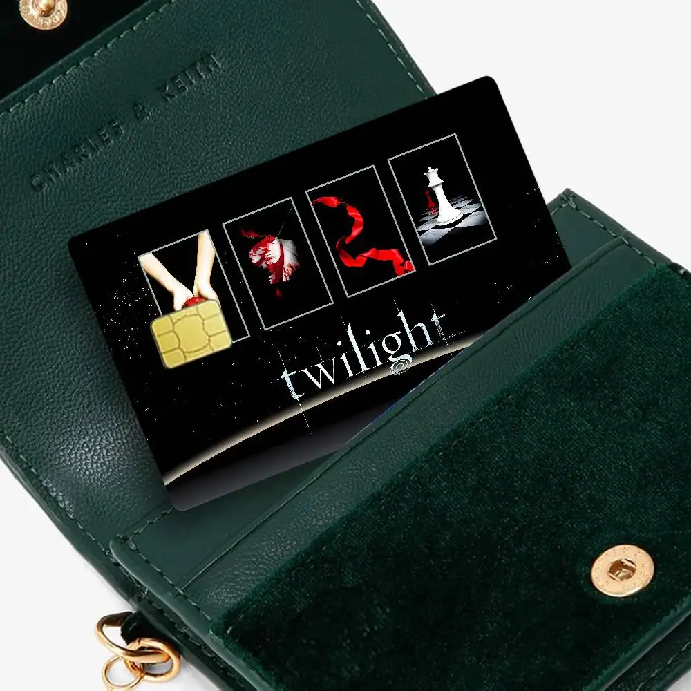 Vampire Fantasy Film T-Twilight Credit Card Skin Stickers for VISA Bank Card Transportation Card Waterproof Sticker Anti-scratch