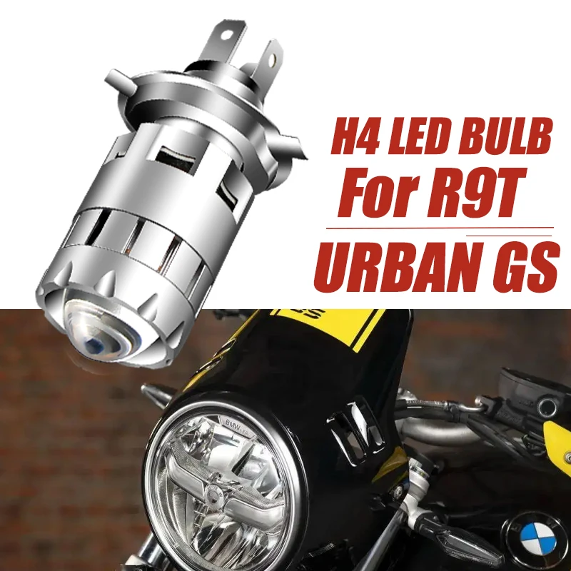 

For BMW R-Ninet Pure Motorcycle H4 LED Lens Headlight R9t Urban GS Retrofit Accessories Cafe Racer Enduro HS1 Moto Front Lamp