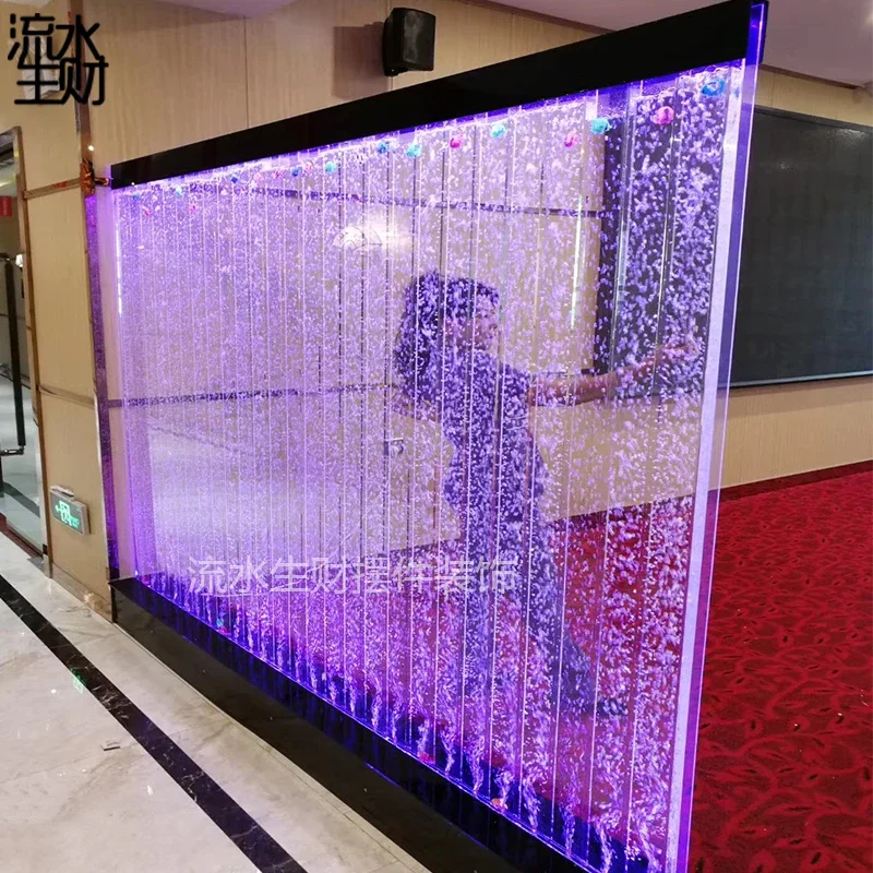 Curtain  Flying Bubble Dance Bubble Screen Partition Living Room Fish Tank