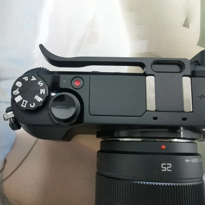 Top Aluminium Heißer Schuh Abdeckung Daumen Rest Finger Heißer Schuh Montieren Griff Grip Für Fujifilm X-A7 SLR Kamera