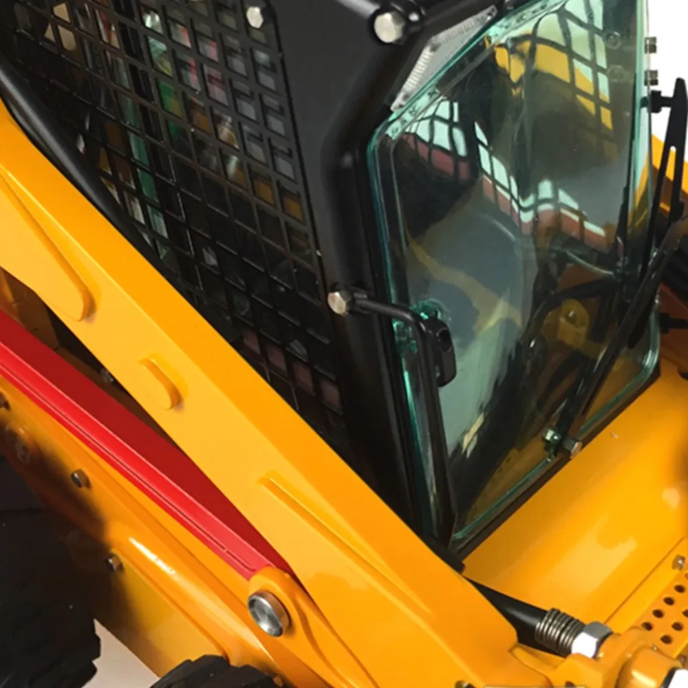 

LESU Aoue LT5H 1/14 RC Hydraulic Loader Metal Wheeled Skid Steer RTR RC Truck Remote Control Model Light Sound Battery RC Toys