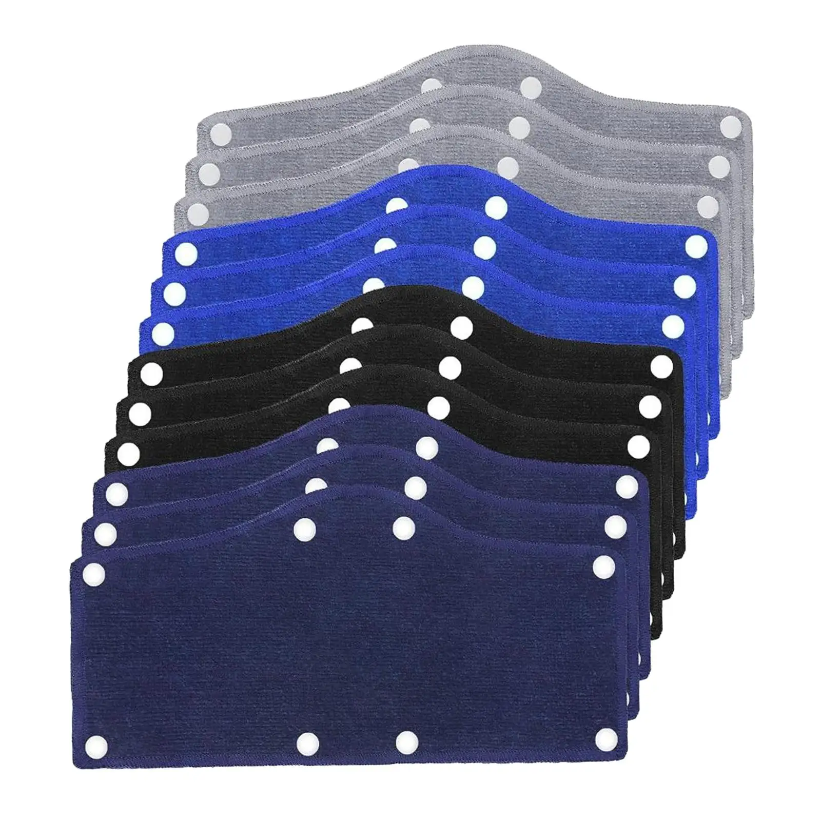 12Pcs Sweatbands for Hard Hat Comfortable for Helmet Terry Cloth Sweat Bands for Industrial Setting Work Construction