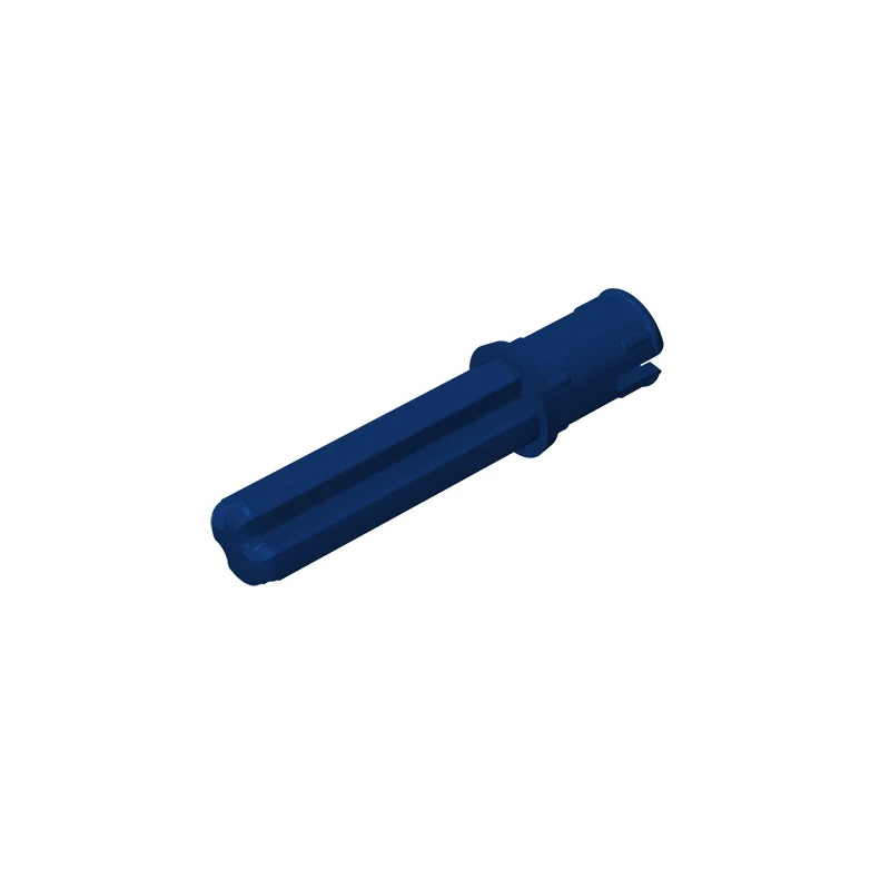 MOC PARTS GDS-930 Technical, Axle 2 with Pin 3L with Friction Ridges Lengthwise compatible with lego 18651 toys Assembles Blocks