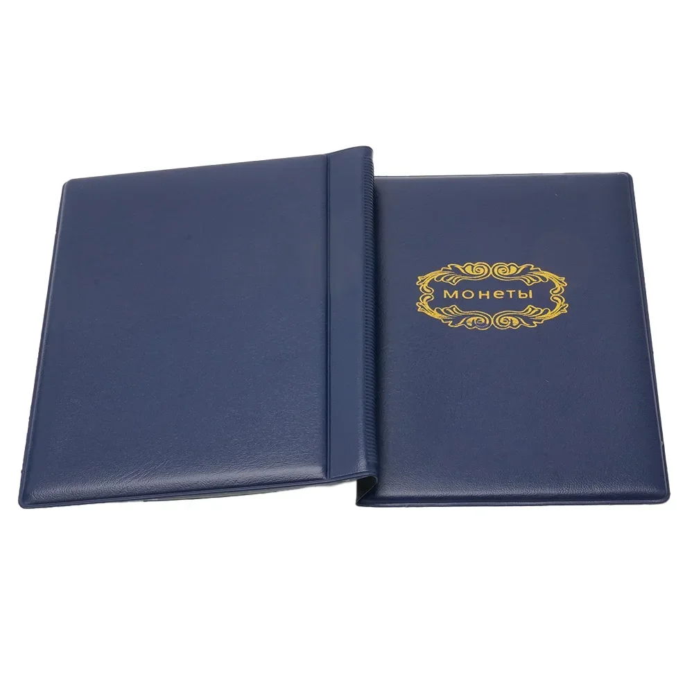 Collection Coin Album Book Holders 10 Pages Collector 120pcs Coin Album Portable Lightweight Easy to carry 2019