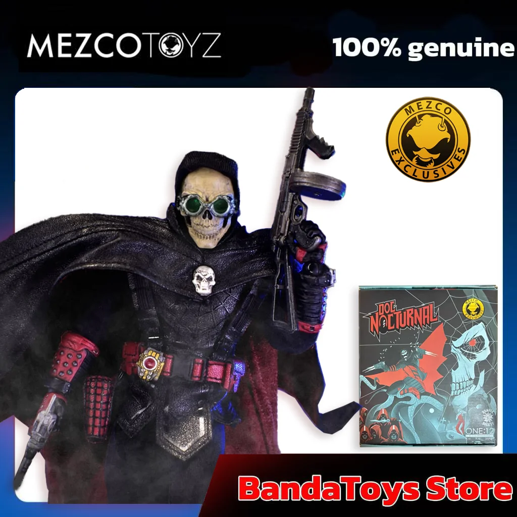 Em Estoque 100% Original Mezco Rumble Society Doc Nocturnal Figura de Ação em Escala 1/12