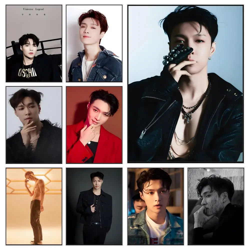 Pop Singer L-lay Zhang Poster Trendy Aesthetic Wall Decor for Dorm & Bedroom