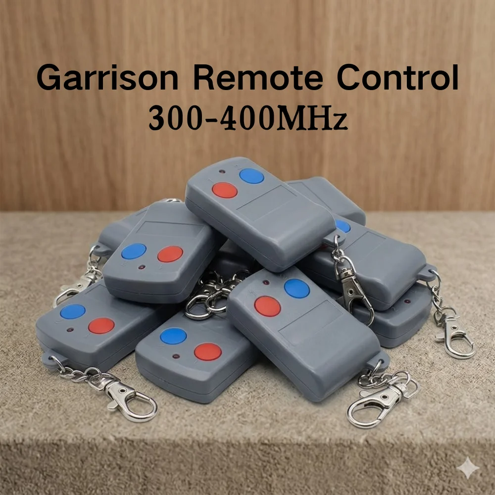 1-10PC Garrison Remote Control 300-400MHz DIP Switch for TX1 TX2 TX3 TX4 TX5 LK102-R2 ​LK102-RM ​LK102-RC Gate Opener Keyfob