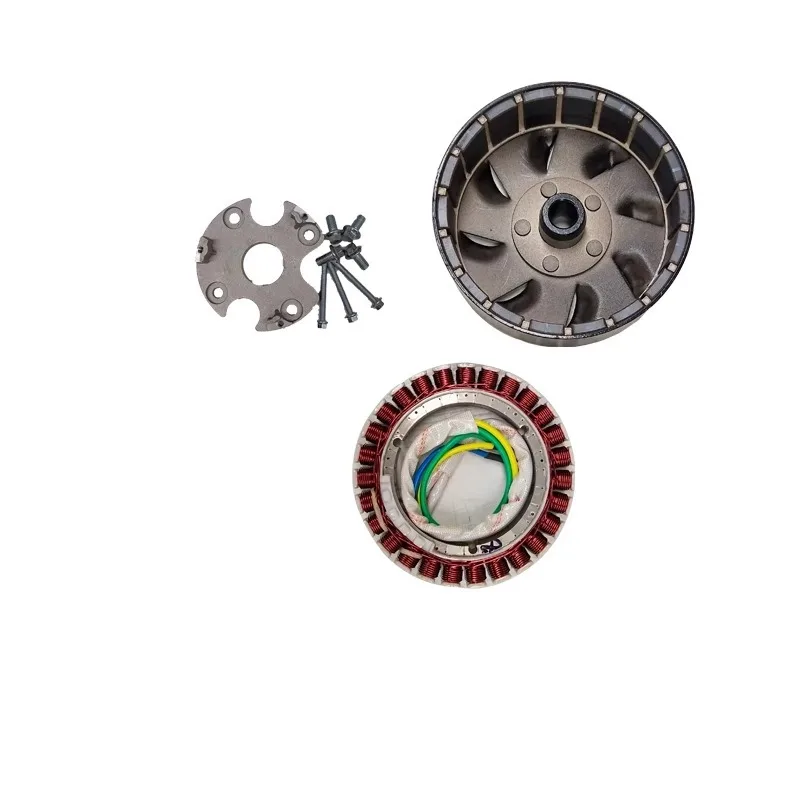 3KW/4KW/5KW 27-Pole Pure Copper Generator Coil & Rotor for Range Extender/Generator/Solar Power Systems Heavy Duty