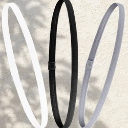 3Pcs Candy Color Women Men Yoga Hair Bands Sports Headband Girls Sport Anti-slip Elastic Rubber Sweatband Football Running