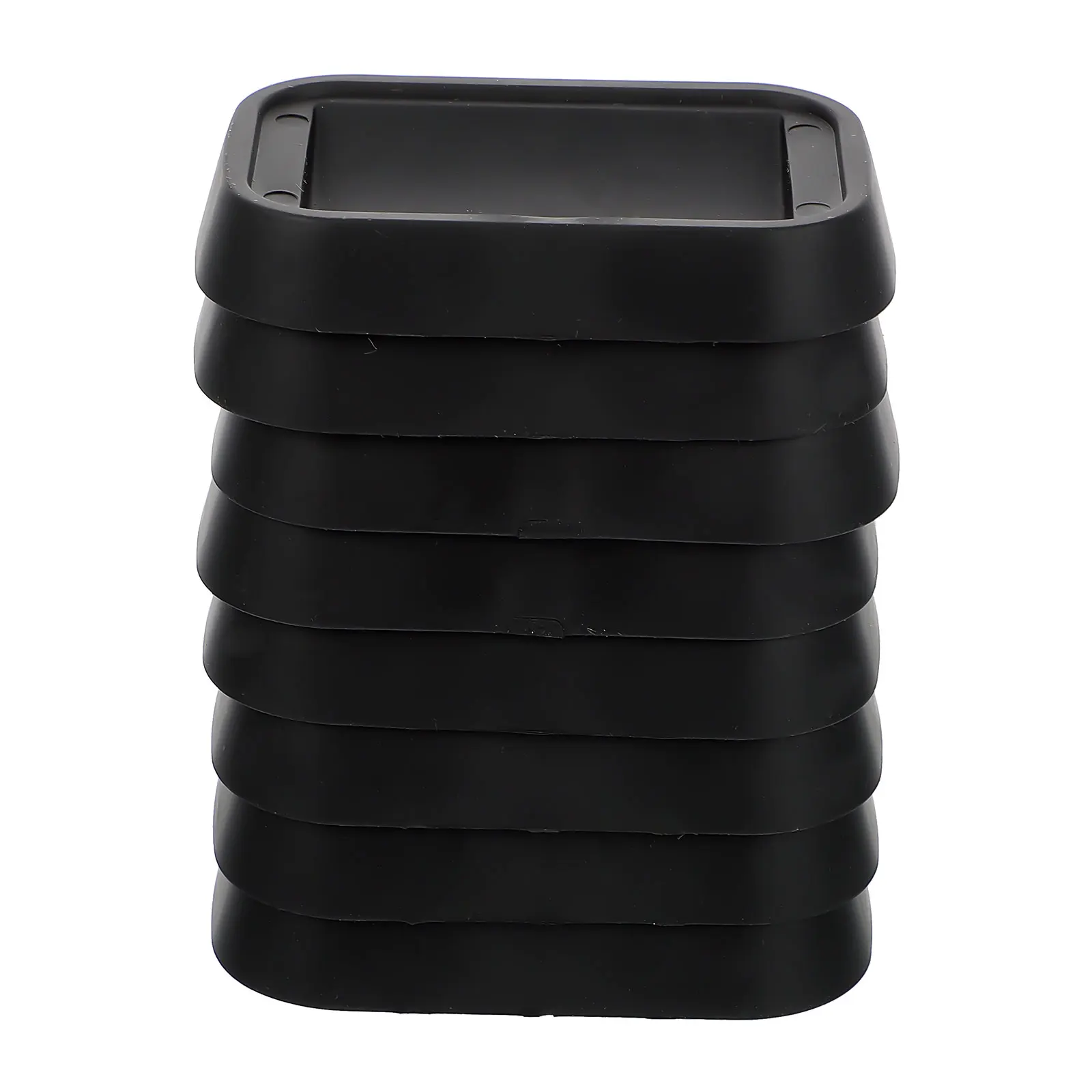 

8pcs Anti-Slip Rubber Foot Pads For Sofa Table Bed Furniture Wheel Mats Non-Slip Cushion Floor Mat Furniture Leg Pad Riser