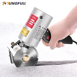 Handheld Electric Scissors For Carpets Leather Cloth Cutter Fabric Cutting Machine Fabric Round Knife Leather Cutting Tool