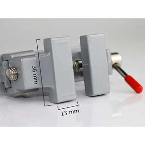 Băng ghế dự bị hợp kim nhôm đa chức năng, bảng Visis vít, khuôn thủ công DIY, công cụ sửa chữa cố định, 35mm 9 Công cụ cơ khí bán hàng chính - 2