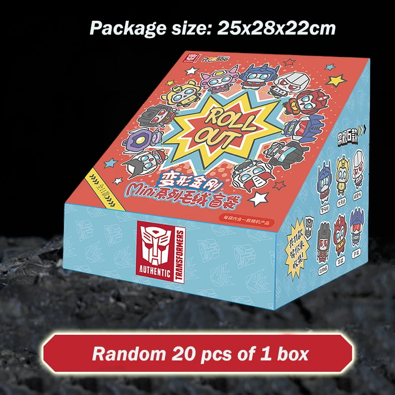 Leuke transformerende robot pluche sleutelhangers - Optimus Shockwave Starscream Mini knuffels Trendy bijensleutelhangers Fan verrassingsgeschenken