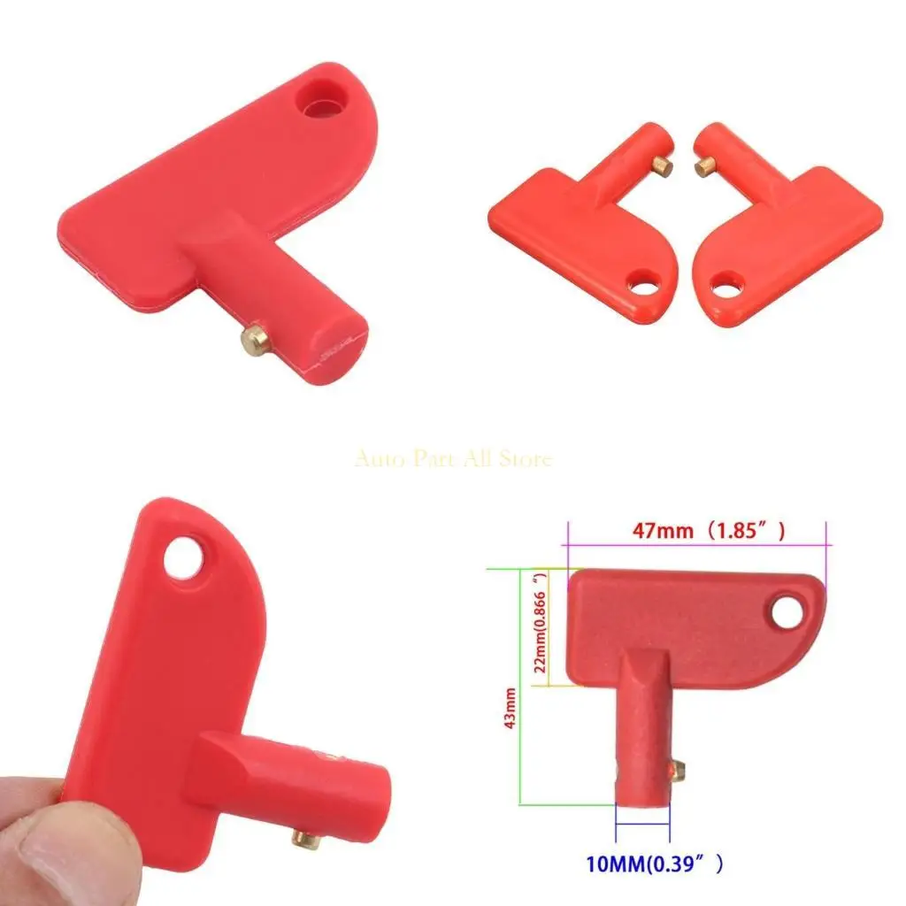 

J0MA Пластиковая батарея переключатель Universal Key Отсоедините от выключения для грузовика Marine