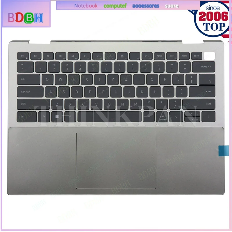 Palmrest Backlit Keyboard Touchpad For Dell Inspiron 14 7420 7425 2-in-1 0VG9M1