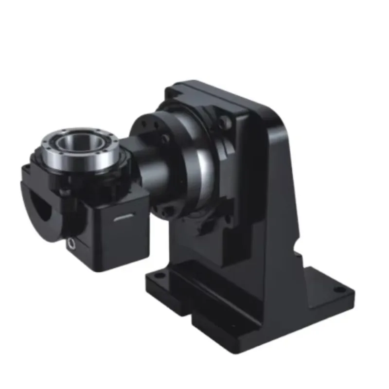 Right Angle Mounted Planetary Drive Gearbox Miniature Hollow Rotating Platform
