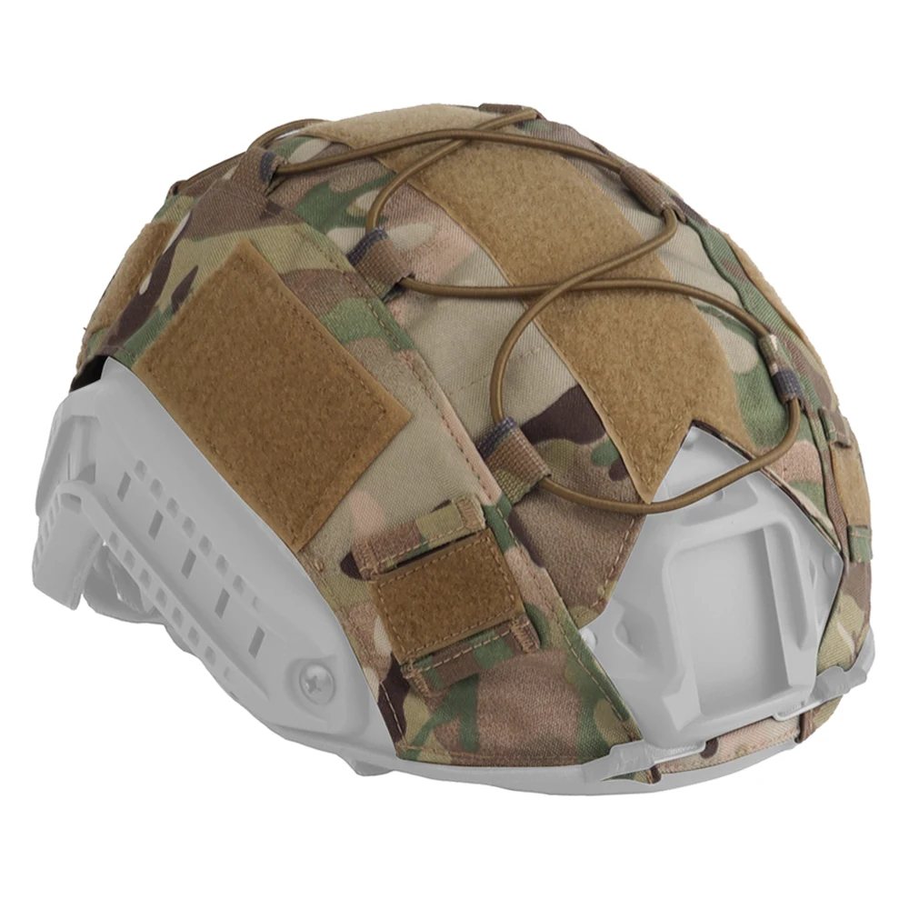 Tactical Fast Helmet Cover With Elastic Cord SF Super High Cut Helmet Cover Paintball Airsoft Helmet Cloth Militar Wargame Gear