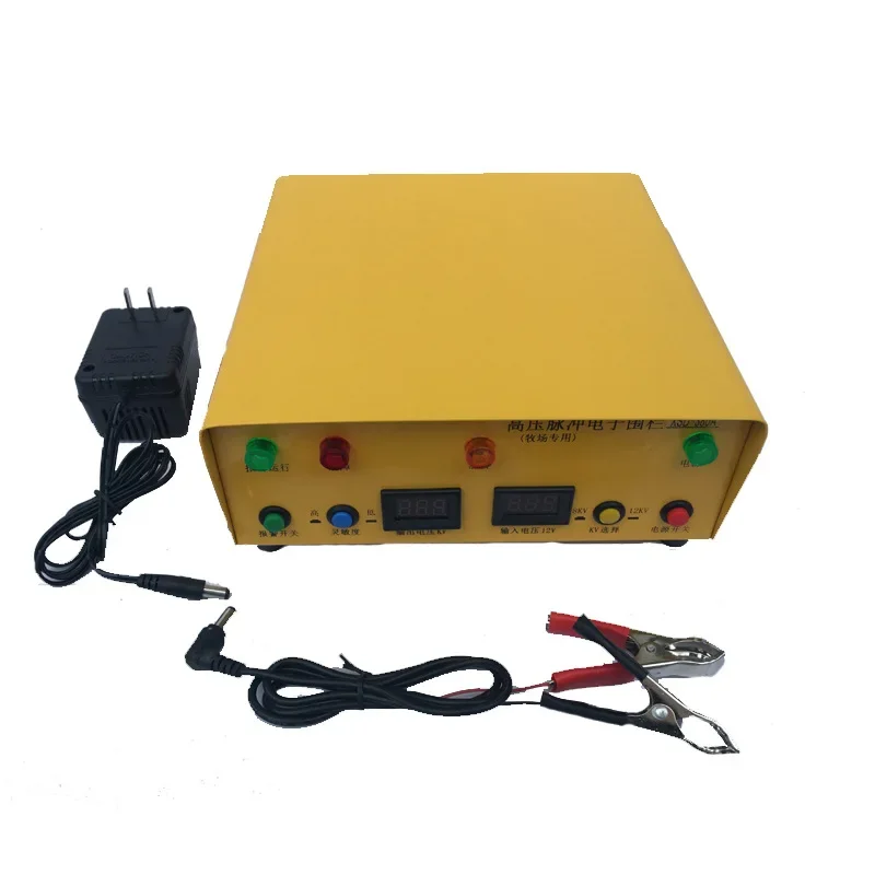 سياج كهربائي لتربية الحيوانات، سياج تربية الحيوانات الكهربائي عالي الجهد XSD-380B سياج إلكتروني لتربية الحيوانات #2