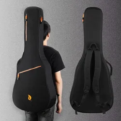 High Quality Oxford Electric Guitar Bag for Classic Folk 25mm Thickened Sponge Acoustic Guitar Case Electric Guitar Accessories