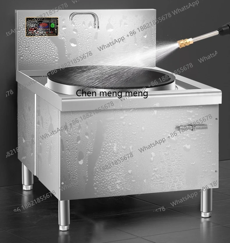

Commercial Large Pot Stove Induction Cooker High Power Kitchen Restaurant Cast Iron Pot