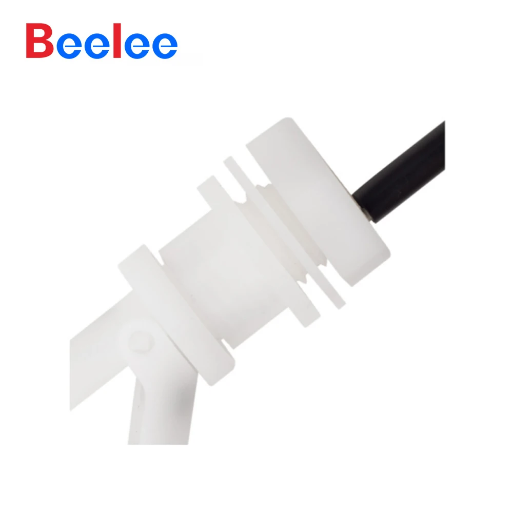 50PCS Black Wires Horizontal/Side-mount Plastic PP Float Water Level Switch/Sensor Liquid Level Detection