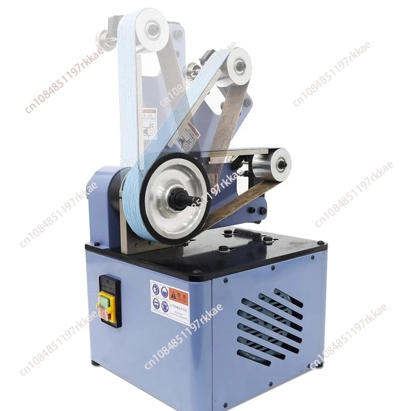 

220 В мини-электрическая ленточная шлифовальная машина DIY полировально-шлифовальный станок с регулируемой скоростью