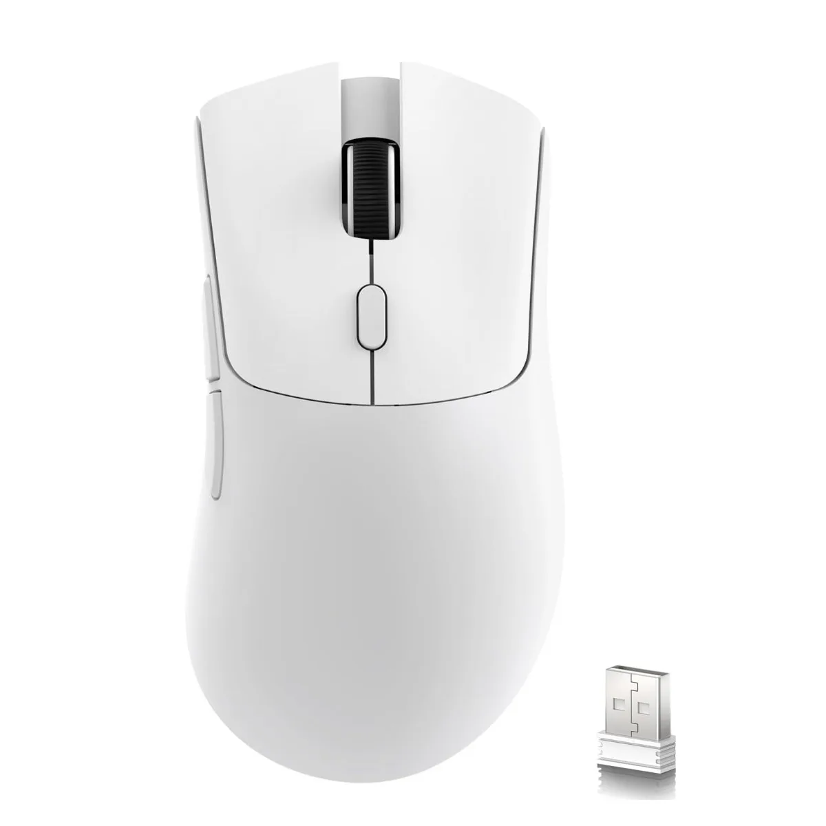 

Беспроводная игровая мышь ATTACK SHARK R1, 55 г, легкий оптический датчик 18 точек на дюйм, трехрежимное соединение для ПК/ноутбука/Win/Mac