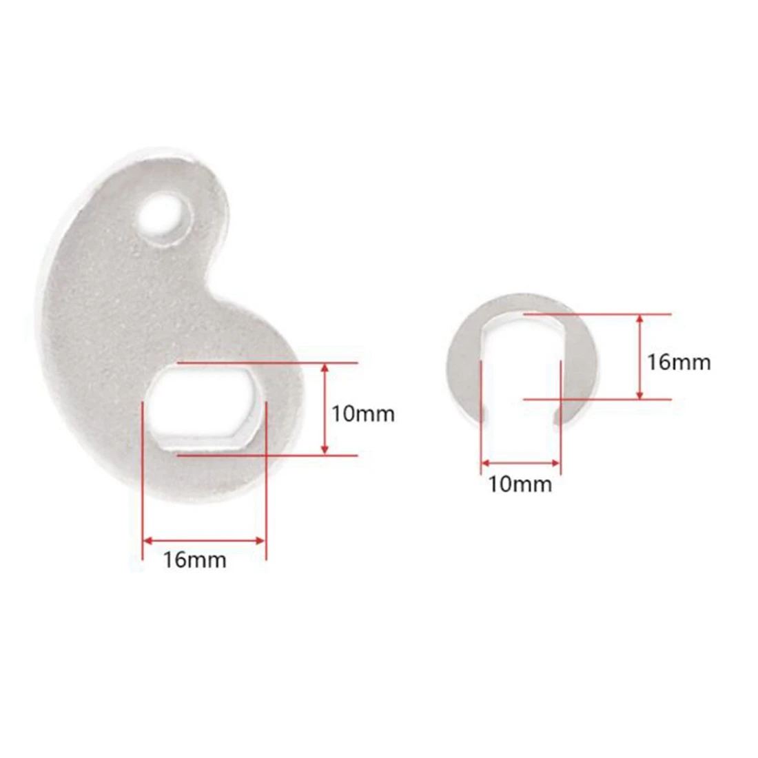 M16 Electric Bike Torque Arm Accessory for Front Rear E-Bike 3000W 5000W 8000W Motor Ebike Torque Washers