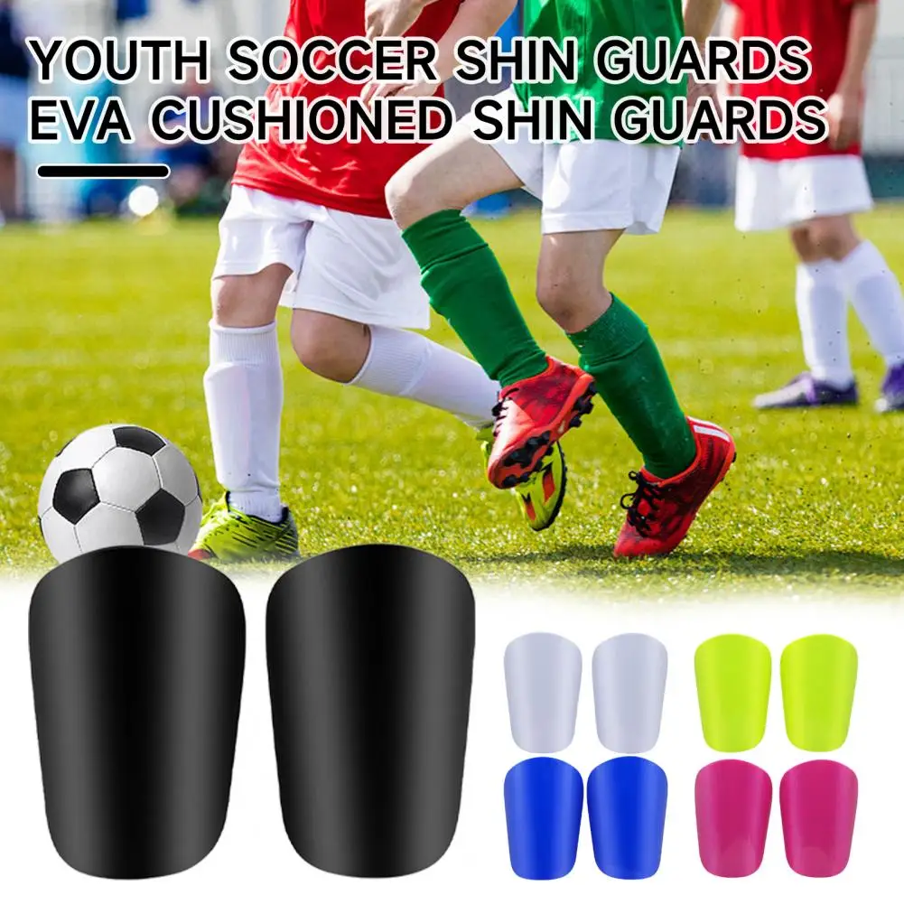 Anti-collision Soccer Shin Guards Mini Soccer Shin Guards for Kids Teens Adults Anti-slip Protective for Football for Soccer