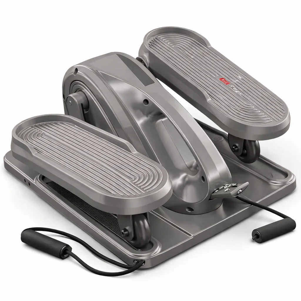 QS Magnetic Resistance Portable Elliptical Cross Trainer Pedal Under Desk Machine for Home Use