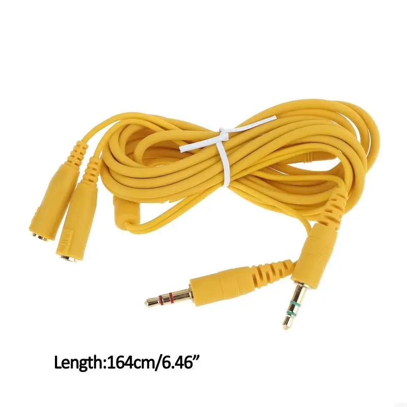 H052 Long Câble casque Rallonge câble 164 long pour Siberia V2 Gaming HeadSesets