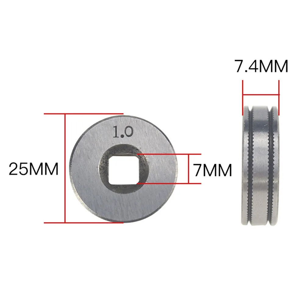 0.6/0.8 +0.8/1.0 for welder Wire Feed Drive Roller Roll Parts 2PCS Accessory Groove V Pratical Useful Hot Sale
