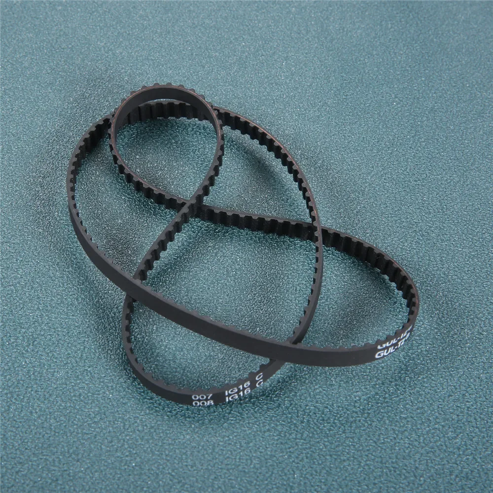 2pcs 163 Teeth XXL Sewing Machine Timing Belt 5mm Motor Cog Belt for Babylock Brother Elna Husqvarna Viking Janome Kenmore Pfaff