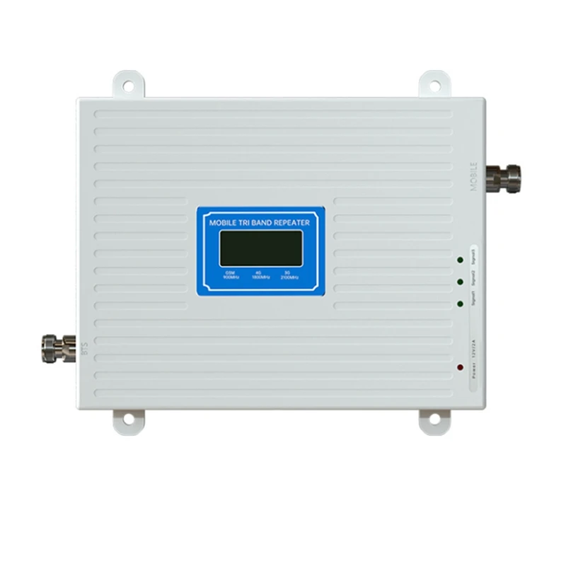 

2G 3G 4G LTE Amplifier Band1/7/8 Booster GSM WCDMA UMTS LTE Cellular Repeater 900/2100/2600Mhz Amplifier