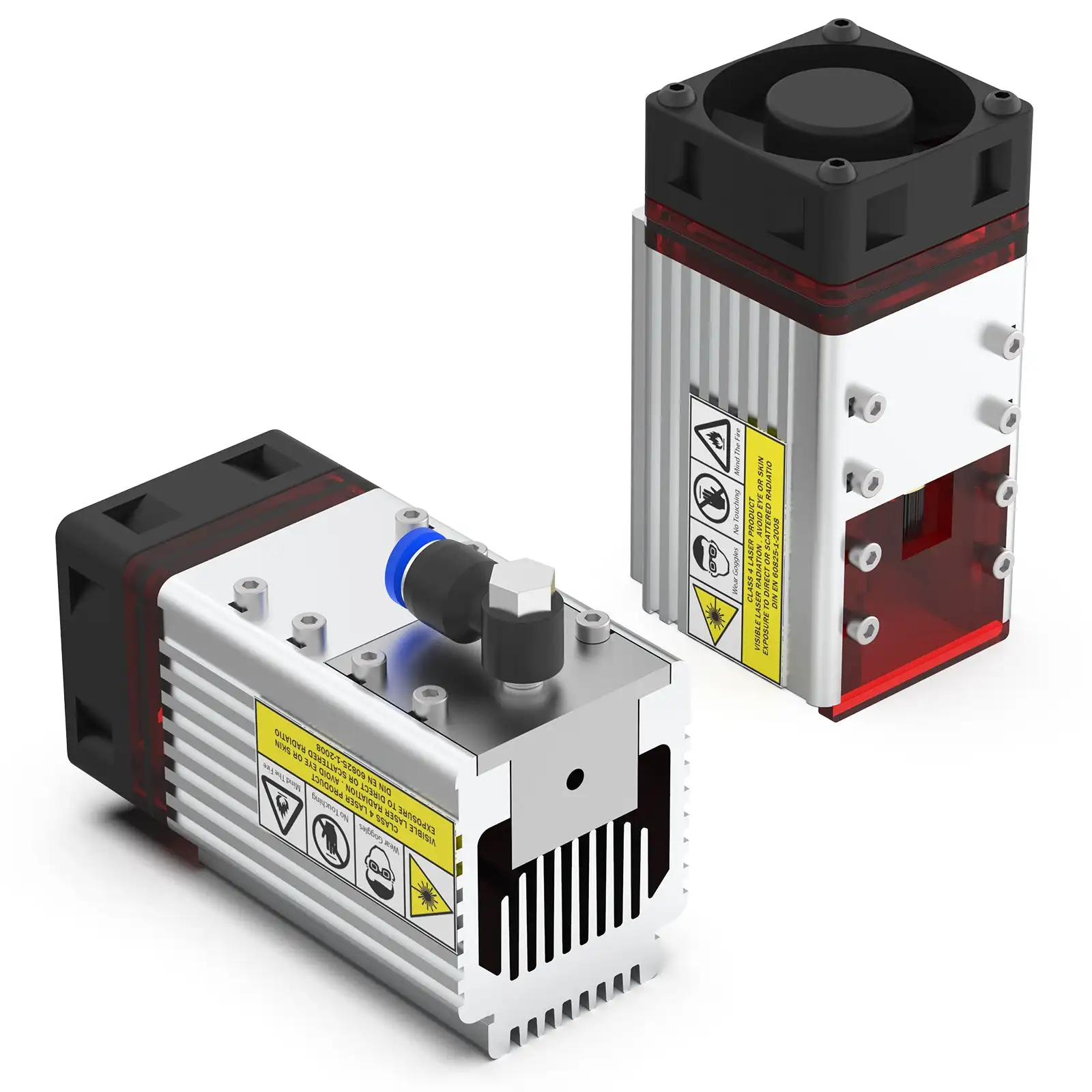 NEJE AF6/AF8 ugello aria in metallo CNC per modulo LASER NEJE A40640-alta pressione-MAX 1.5MPA