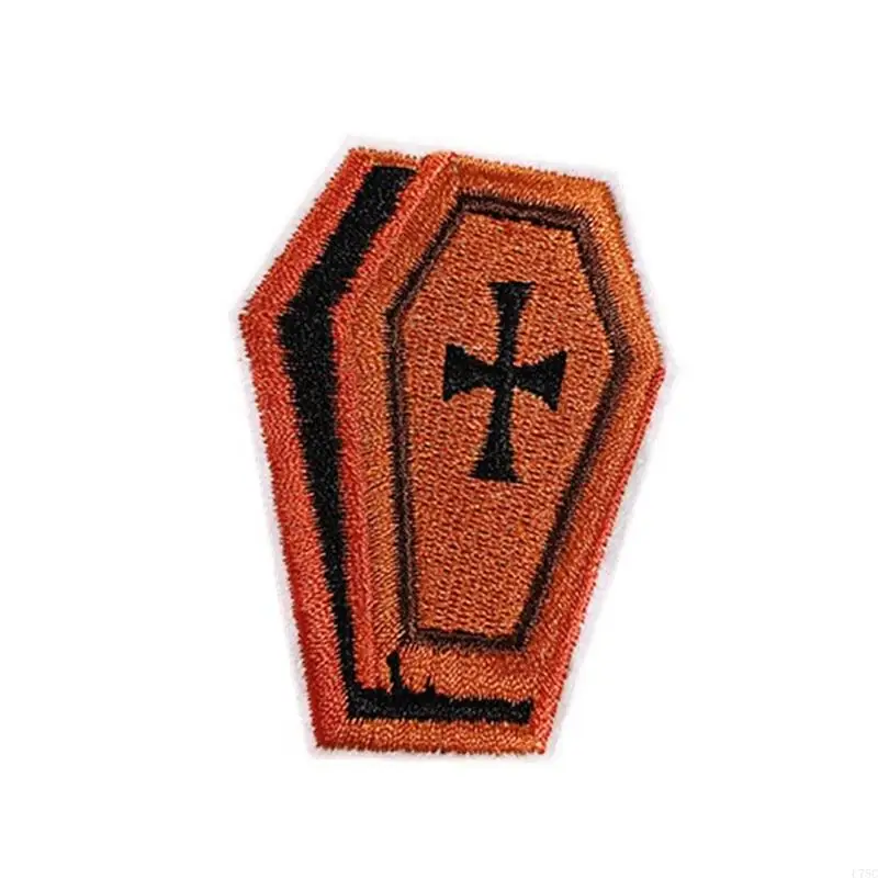 U75C Halloween Sew on Patch Exquisite Emelcodery с наклейкой с тыквой, пауком и летучими мышами