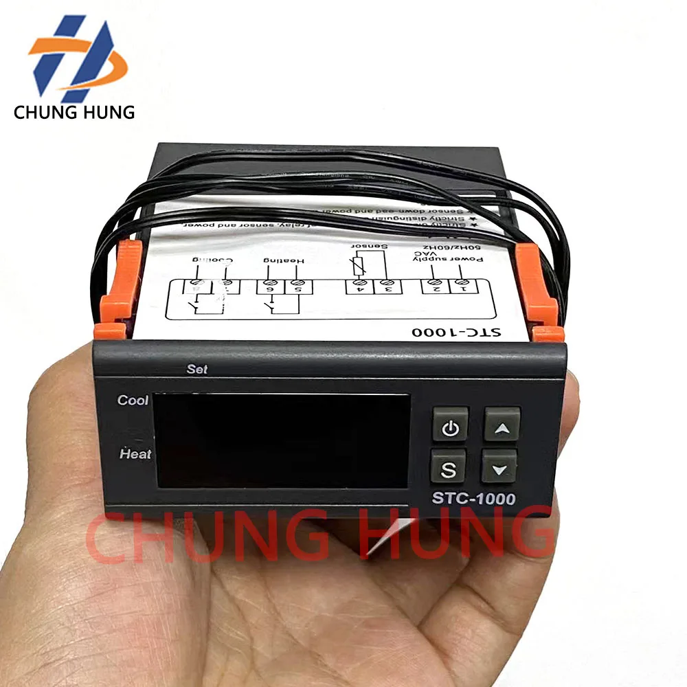 

Терморегулятор STC-1000 для планшетного принтера с УФ-светодиодной лампой для отверждения, резервуаром для воды и системой водяного охлаждения