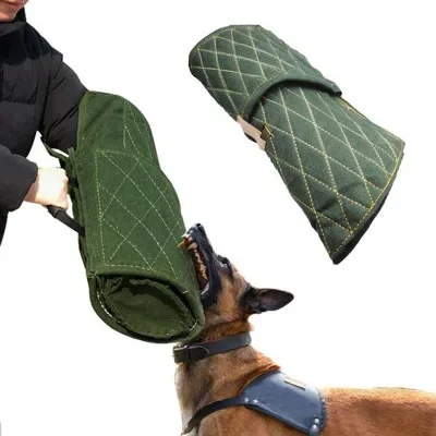 Kangdarpet Dog Bite Sleeve Training Suitable for Pit Bull Large Dog Bite Sleeve Agility Equipment Dog Training Arm Protection