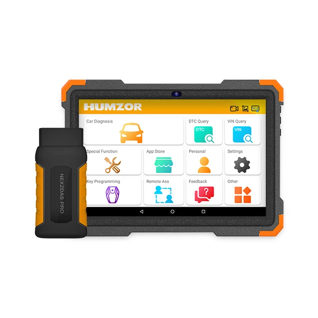 

Humzor ND366E OBD2 Auto Scanner BT5.0 Wireless Full System Car Diagnostic Tools With Tablet