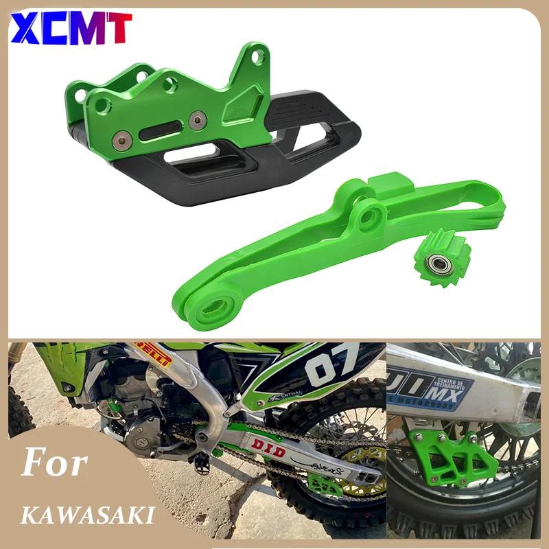 

Chain Swingarm Guide Slider Roller Guard For Kawasaki KX250F KX450F 250F 450F KXF 250 450 KLX450 2009-2020 Motorcycle CNC