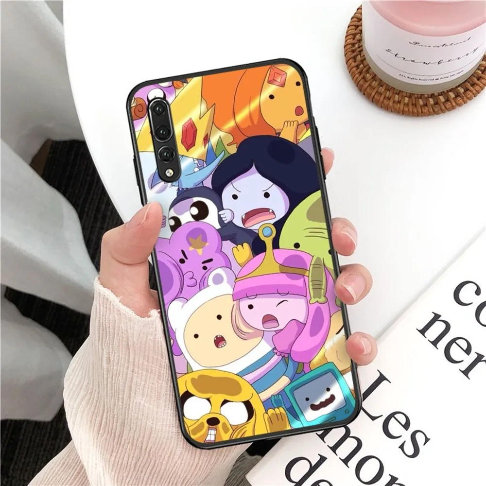 Cartoon A-Adventures T-Times Phone Case For Huawei P 8 9 10 20 30 40 50 Pro Lite Psmart Honor 10 Lite 70 Mate 20lite