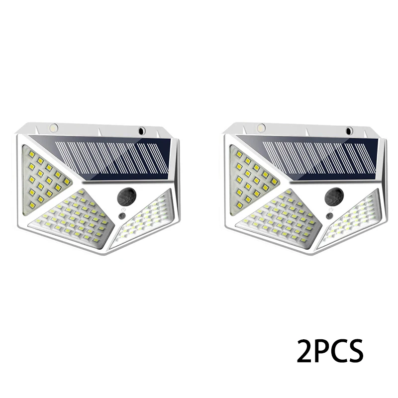 1-12 stuks zonne-verlichting buiten 100 LED wandlamp bewegingssensor verlichting waterdichte zonne-straatverlichting voor tuin veranda tuin garage