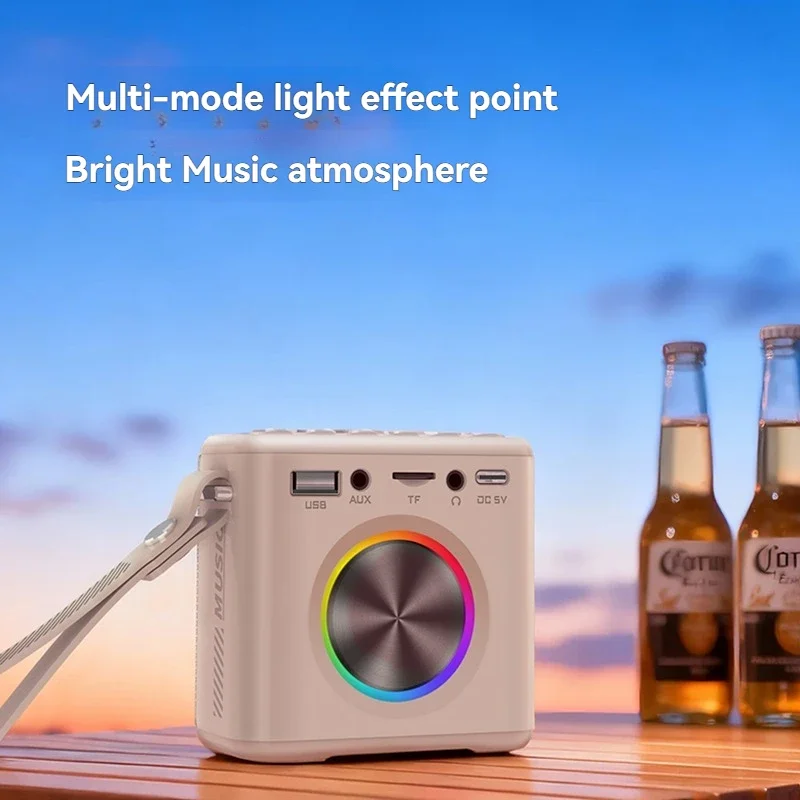 SANSUI outdoor portable U5 multimedia player with 1200mAh large battery for long-lasting playback and multiple playback modes
