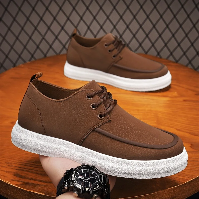 

Men's lightweight Joker casual shoes four season new soft-sole outdoor walking shoes fashion youth breathable sports board shoes