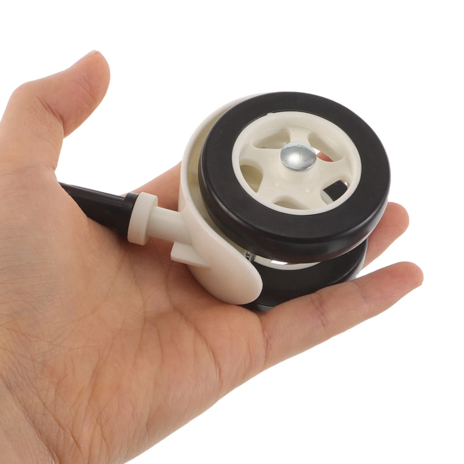 4Pcs Baby Walker Wheels Silent Swivel Double Caster Parts Smooth Rolling Replacement Caster Wheels Noisefree Universal Walker