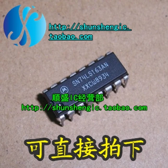 

10pieces 74LS163 74HC163 SN74LS163AN DIP16Pin IC