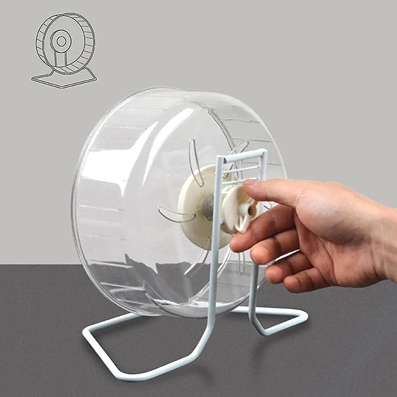 New Hedgehog Spinning Car Silent Hamster Silent Wheel Spinning Running Wheel Pet Supplies With A Diameter Of 24Cm